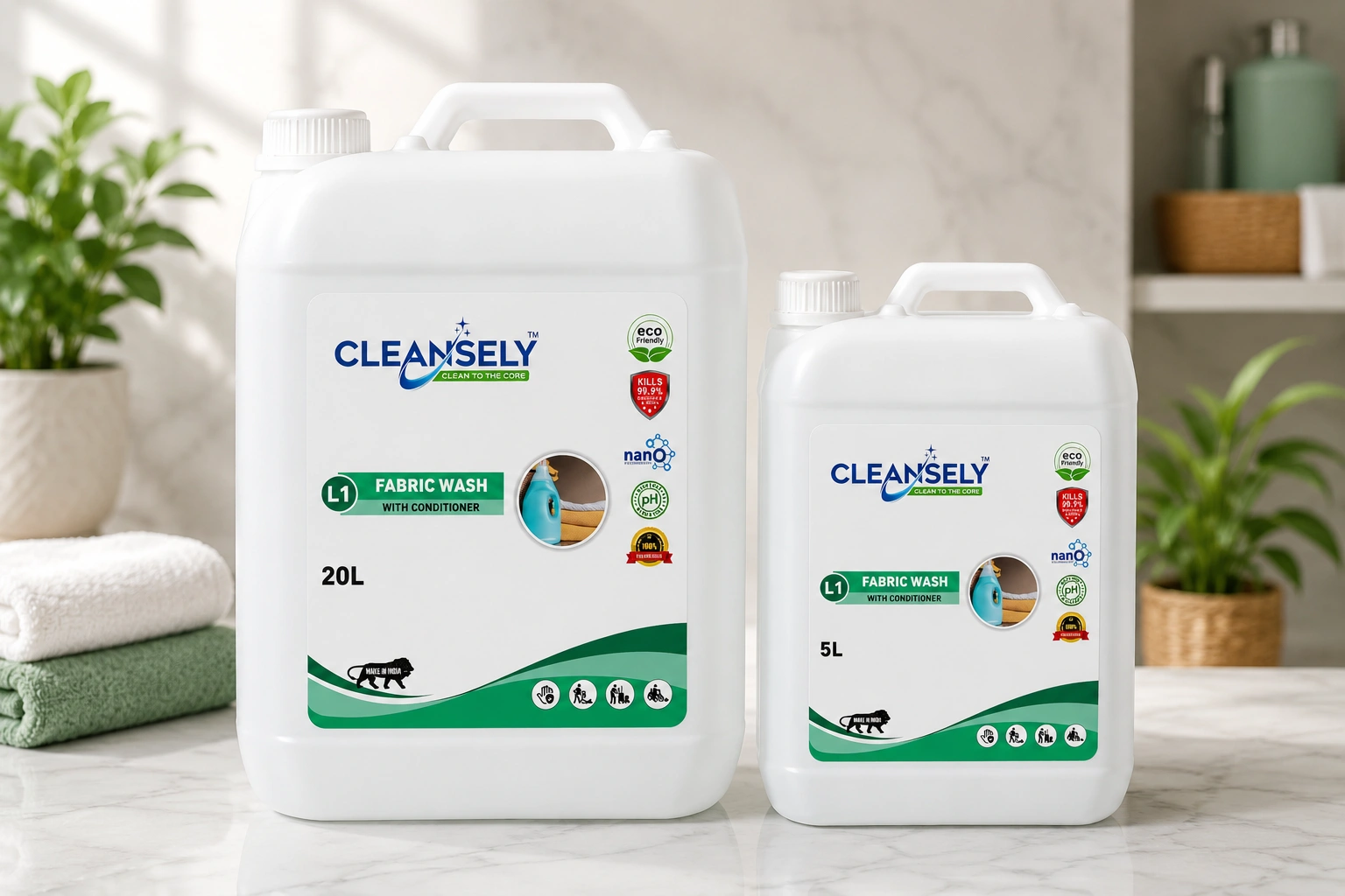Fabric Wash with Conditioner