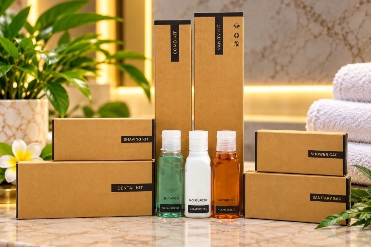 Grace Amenities products in use